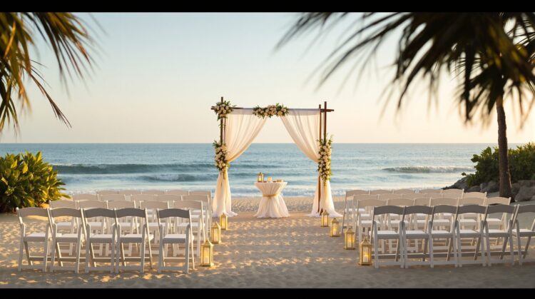 mariage sur la plage