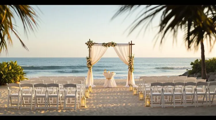 mariage sur la plage