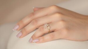 bague fleur