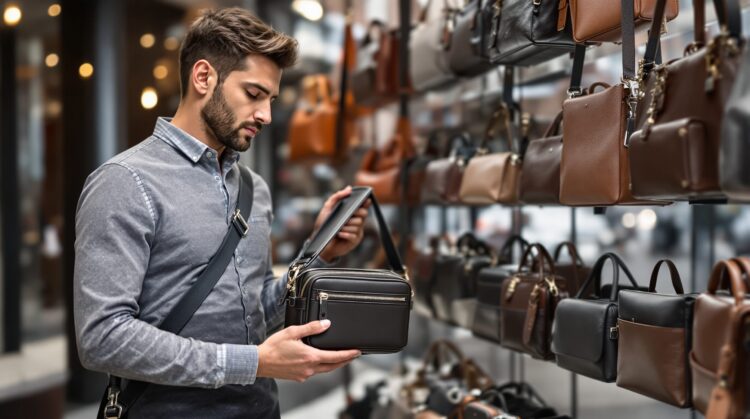 sac bandoulière homme