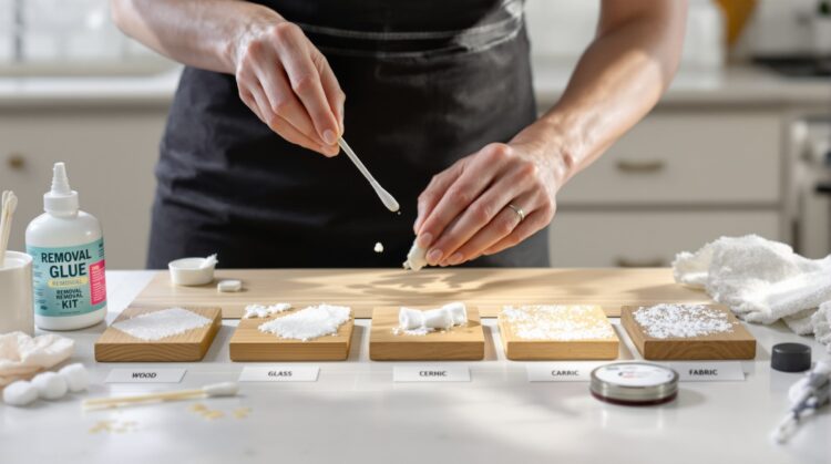 produit qui enlève la colle