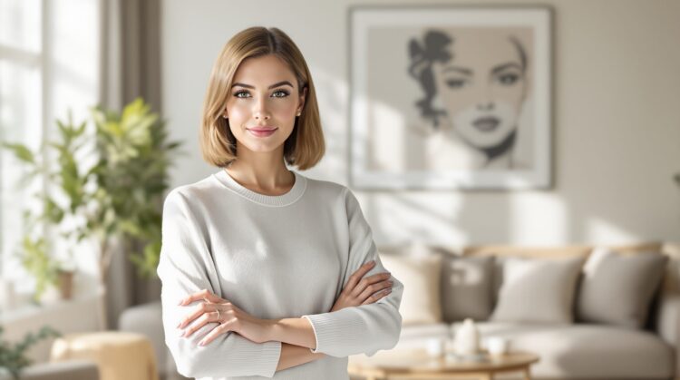 coupe de cheveux mi long dégradé