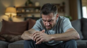 que cache un homme colérique