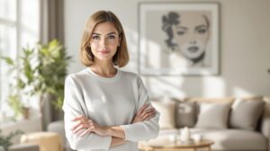 coupe de cheveux mi long dégradé