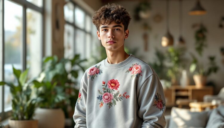 sweat broderie personnalisée