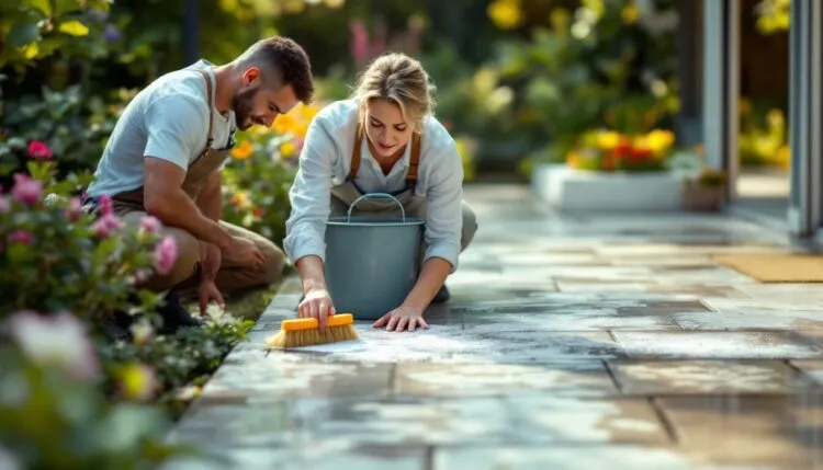 comment nettoyer des dalle de terrasse