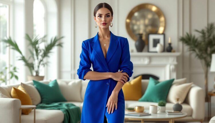 quelle couleur avec le bleu roi