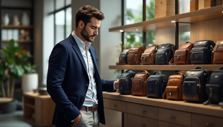 sac bandoulière homme