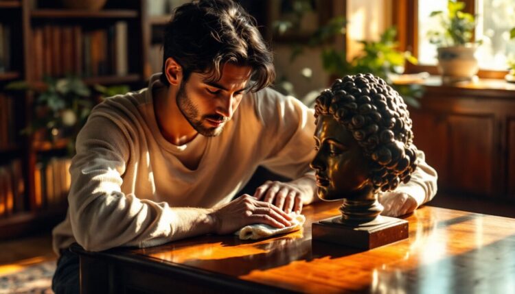 produit pour nettoyer le bronze