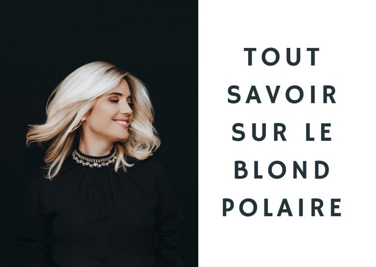coloration blond polaire