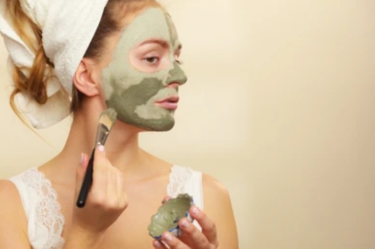 masque visage argile verte