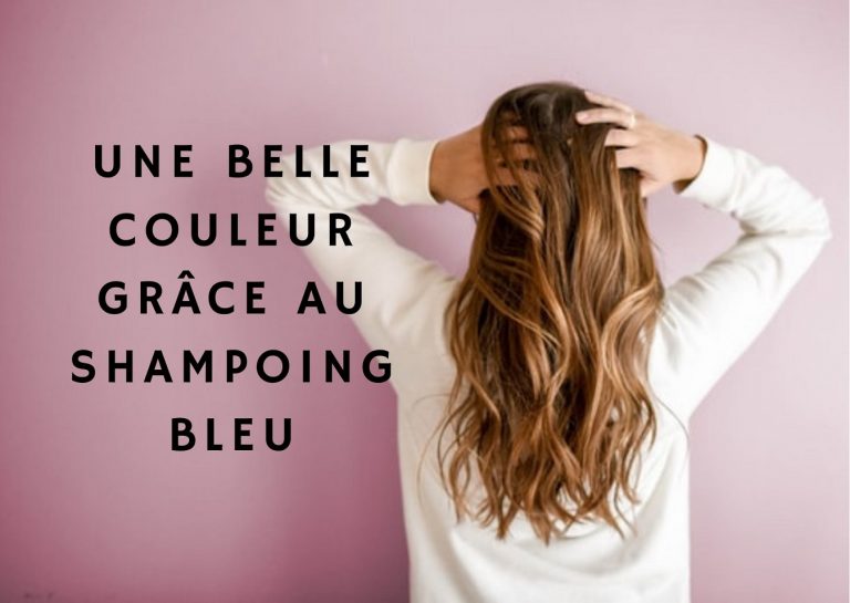 shampoing bleu