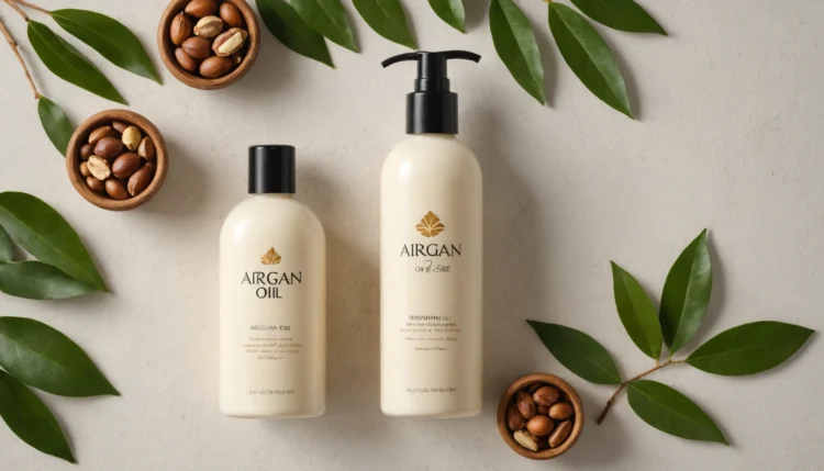 lait corps à l'huile d'argan