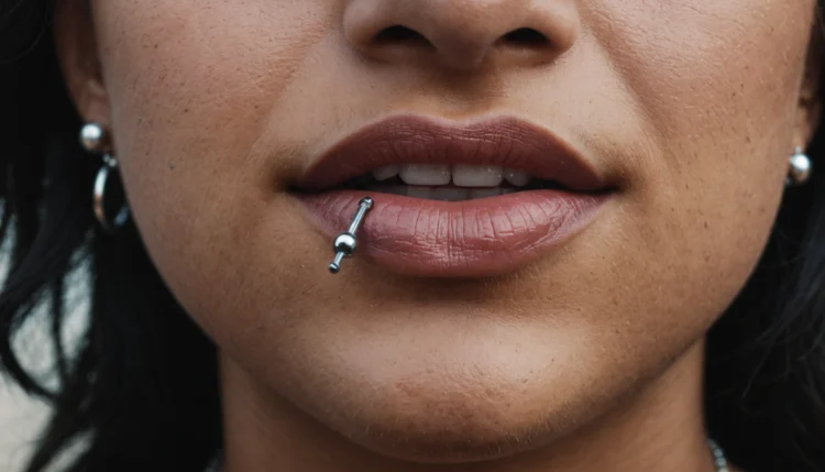 piercing lèvre