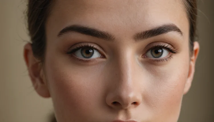 forme sourcils visage
