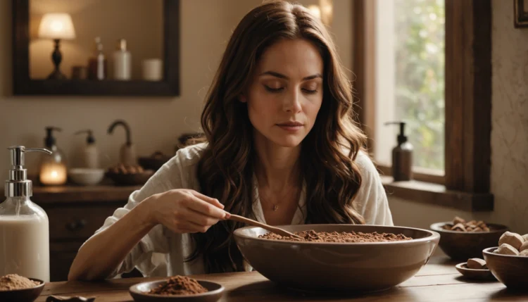 cacao pour cheveux
