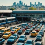 temps trajet taxi montparnasse orly