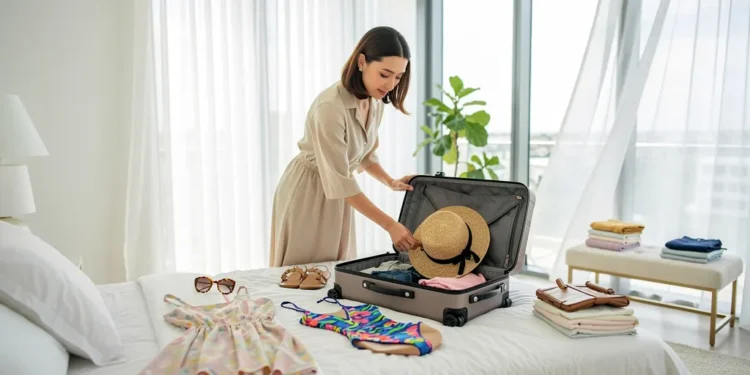 tenue de vacances femme