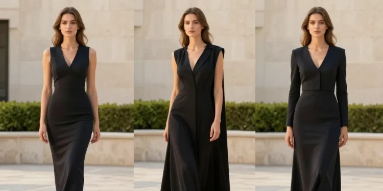 quel gilet avec robe longue