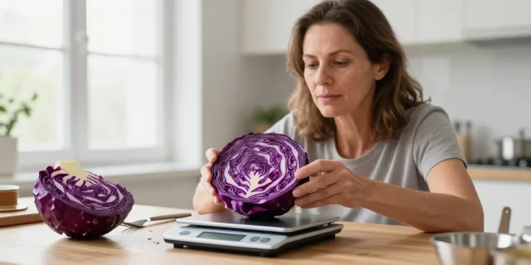 chou rouge maigrir