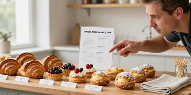 combien de temps conserver patisserie