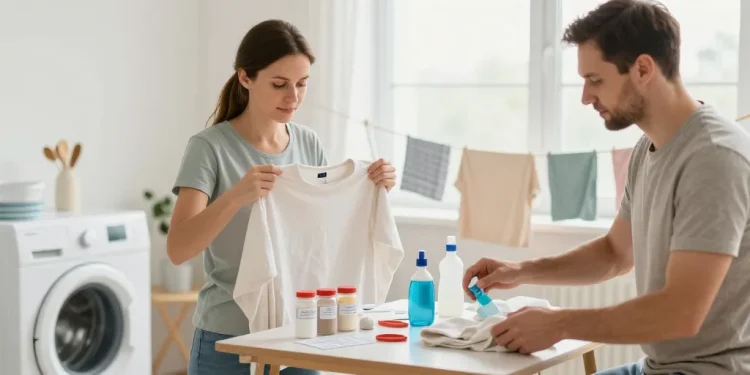 enlever odeur essence vêtement