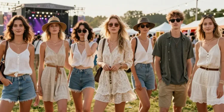 tenue pour un concert en ete