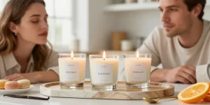 Bougies gourmandes françaises : parfum et design réunis