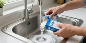 déboucher un évier vinaigre