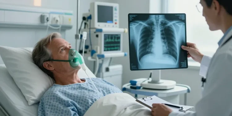 eau dans les poumons espérance de vie