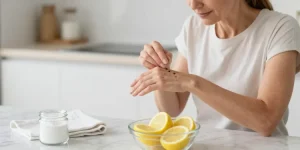 enlever les taches sur les mains naturellement