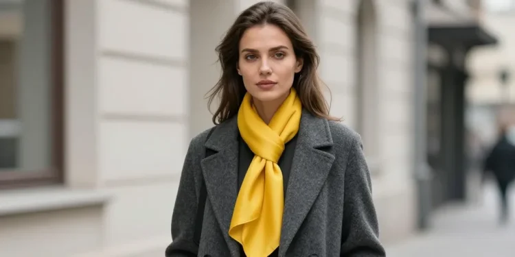 quelle couleur va avec le gris vetement femme