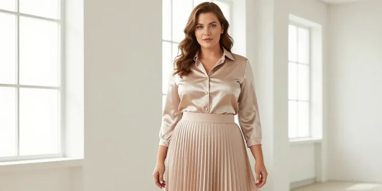 jupe longue pour femme ronde et petite