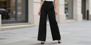 quelles chaussures porter avec un pantalon large