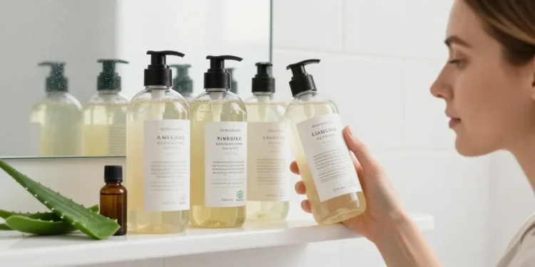 gel douche vegan
