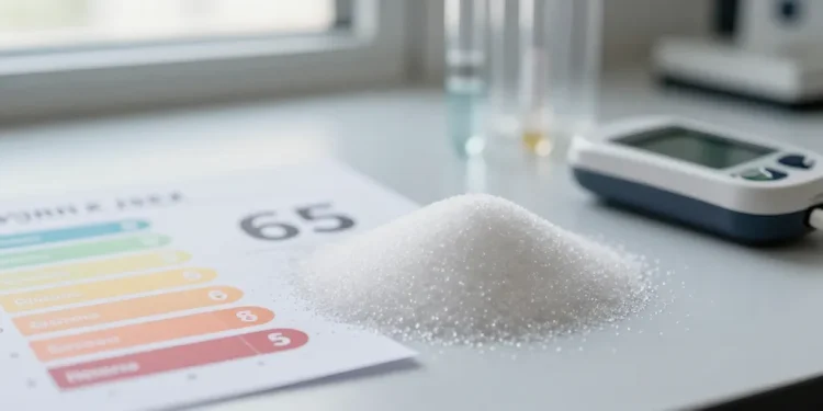 index glycémique du sucre