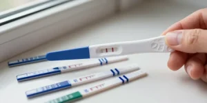 photos de test de grossesse positif