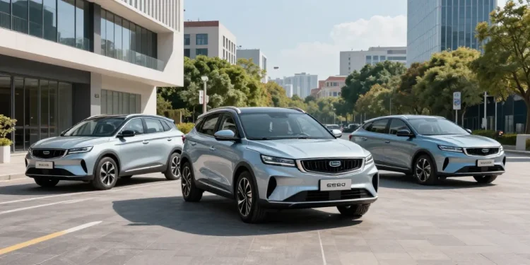 voiture électrique geely