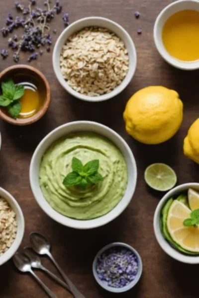28 recettes masque visage
