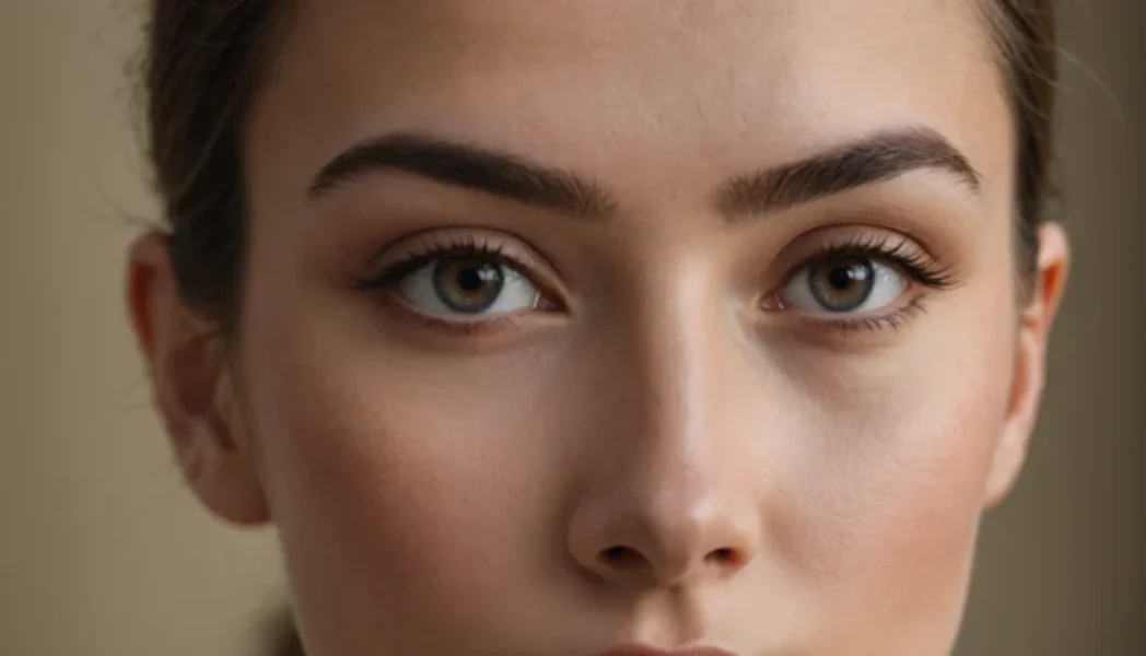 forme sourcils visage