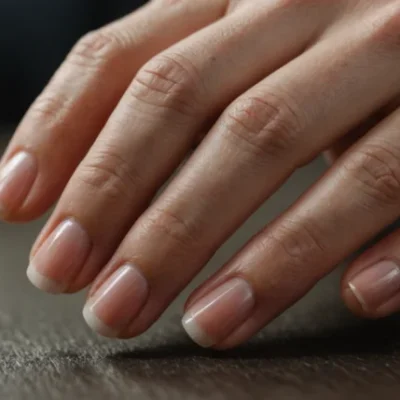 ongles striés