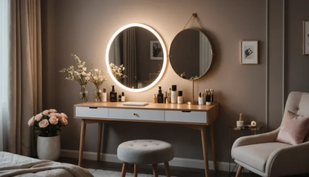miroir coiffeuse