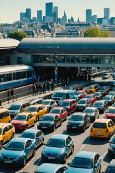 temps trajet taxi montparnasse orly
