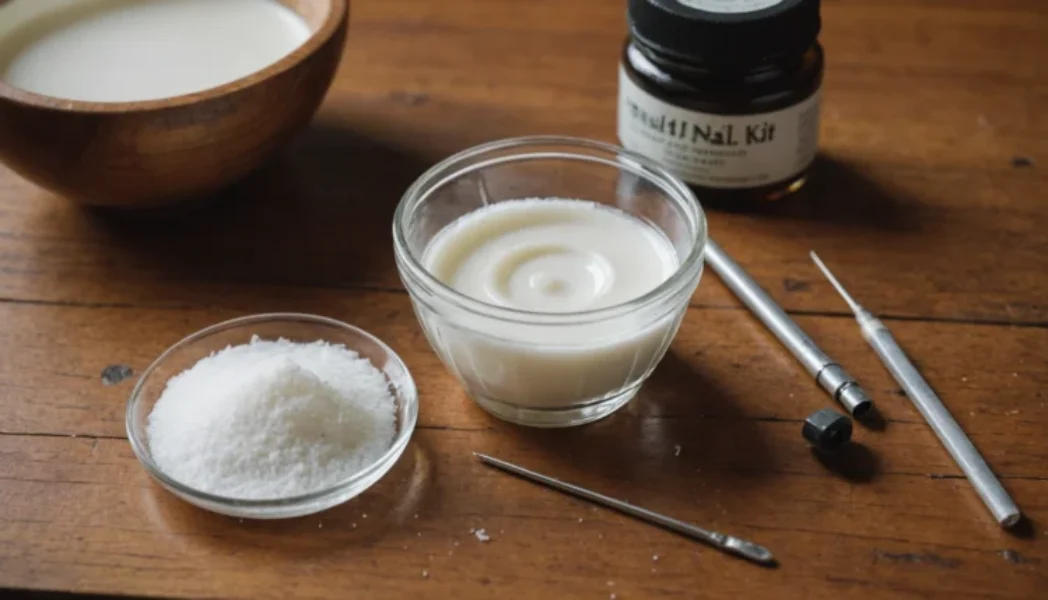 faire de la colle à faux ongles maison
