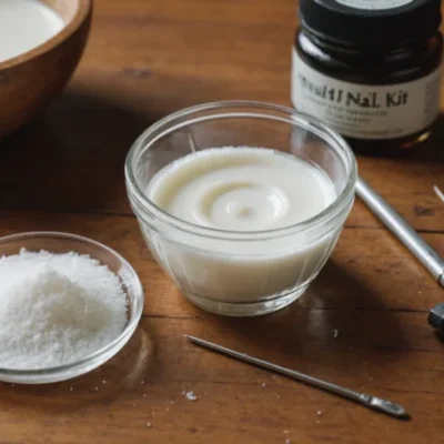 faire de la colle à faux ongles maison