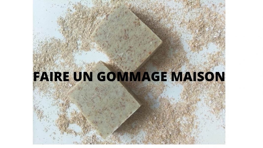 gommage visage maison